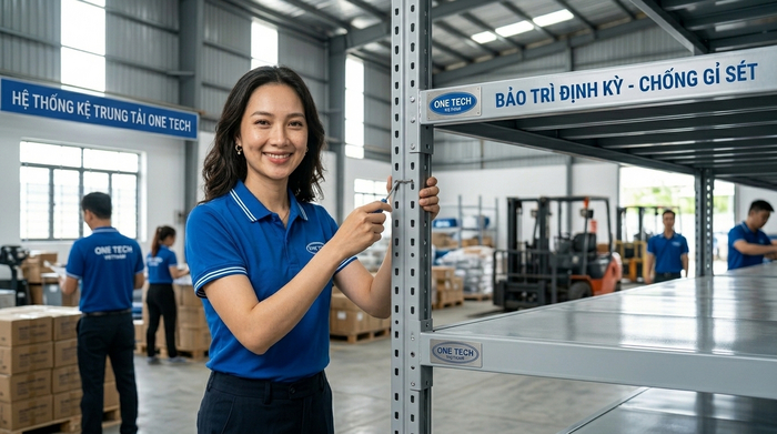 Bảo trì kệ trung tải miền Tây Bảo trì kệ trung tải trong kho miền Tây để hạn chế rỉ sét và cong võng