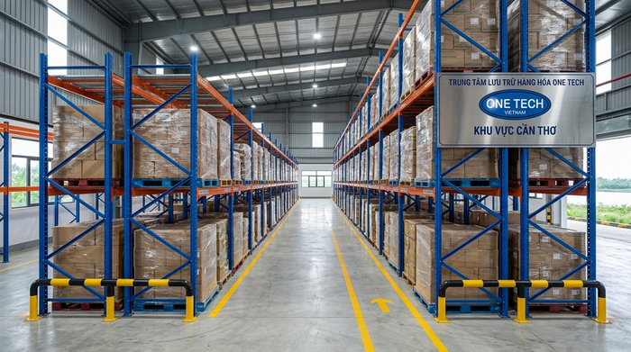 Thiết kế lối đi xe nâng cho hệ thống kệ pallet Cần Thơ