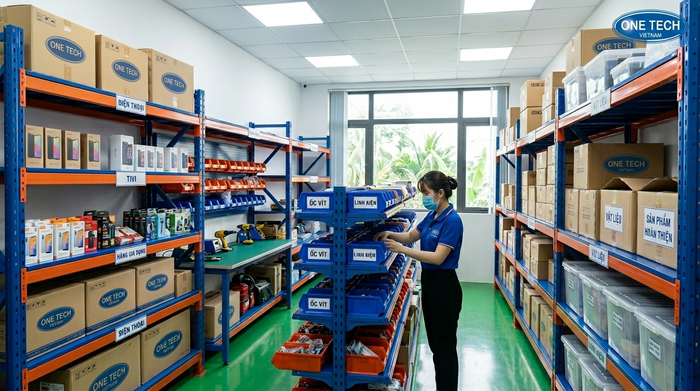 Ứng dụng kệ trung tải tại Cần Thơ Ứng dụng kệ trung tải tại kho hàng cửa hàng và xưởng sản xuất ở Cần Thơ