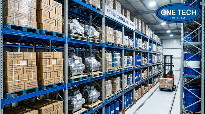 Kiểm tra tải trọng pallet trên Kệ Narrow Aisle Cần Thơ