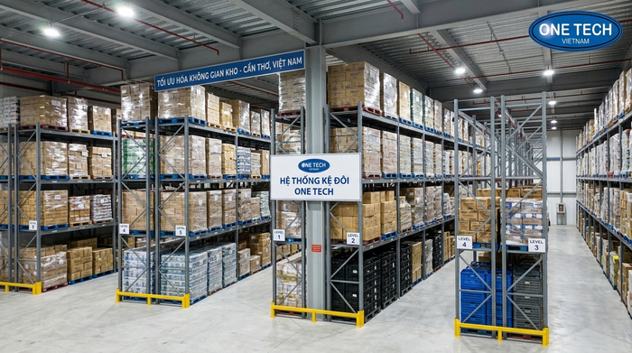 Kệ Double Deep Cần Thơ Kệ Double Deep tối ưu sức chứa pallet trong kho Cần Thơ