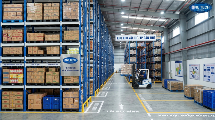 Kệ kho thông minh Cần Thơ tối ưu kho vận Kệ kho thông minh Cần Thơ cho kho vận và phân phối hàng hóa