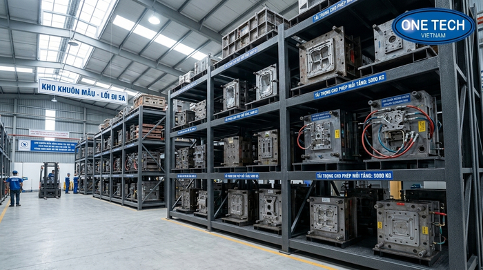 Kệ khuôn thép sơn tĩnh điện tại Cần Thơ Kệ khuôn thép sơn tĩnh điện chống gỉ cho kho Cần Thơ