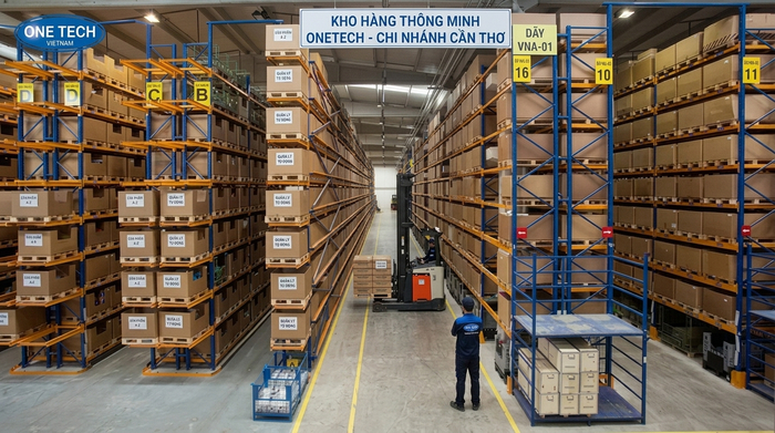 Tổng quan hệ thống Kệ Narrow Aisle Cần Thơ cho kho pallet lối đi hẹp