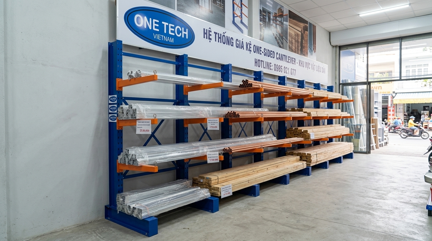 Kệ tay đỡ một mặt đặt sát tường tại Cần Thơ