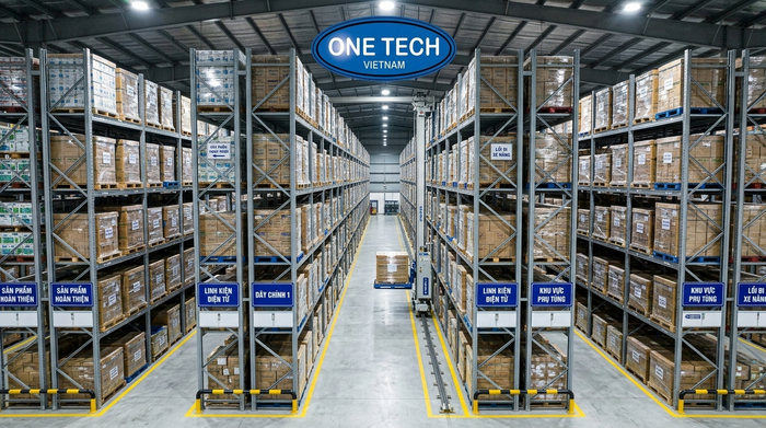 Stacker-Crane single deep Cần Thơ cho kho nhiều mã hàng