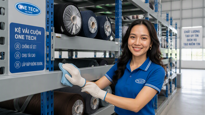 Bảo dưỡng kệ sắt tránh rỉ sét miền sông nước tại Cần Thơ