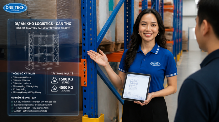 Báo giá kệ kho logistics Cần Thơ Báo giá kệ kho logistics Cần Thơ theo bản vẽ và tải trọng