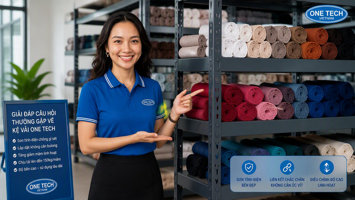 Tư vấn câu hỏi thường gặp khi mua kệ để vải Cần Thơ