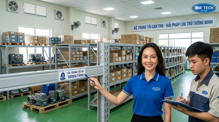 Tư vấn lắp đặt kệ trung tải giá rẻ Cần Thơ cho kho hàng